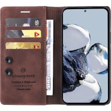 BDT Boutique Xiaomi 12T Flip Kapak Için Flip Case Darbeye Deri Kılıf Cüzdan Basit (Yurt Dışından)