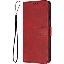 BDT Boutique Pu ile Kart Yuvası Saf Renk ile Google Piksel 8 Kickstand Için Flip Case (Yurt Dışından)