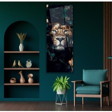 Emya Home Aslan Cam Tablo