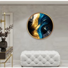 Emya Home Renklerin Dansı Cam Tablo