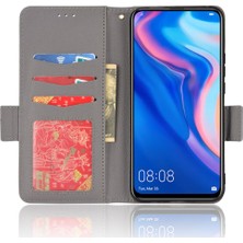 Huawei Y9 Başbakan 2019 Pu Deri Kart Yuvaları Tutucu Yan Toka (Yurt Dışından)