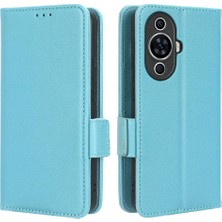 Huawei Nova 11 Için Kılıf Yan Toka Manyetik Cüzdan Kart Yuvaları Tutucu Pu (Yurt Dışından)