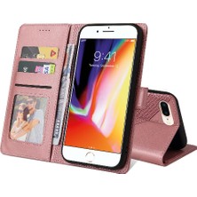 Iphone 6 Için Flip Case Artı Kickstand Premium Deri Üç Kart Yuvaları (Yurt Dışından)