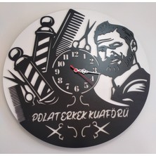 Mrc Hediye Sepeti Erkek Berber Duvar Saati Kişiye Özel Isim Yazılı Gönderilecektir.