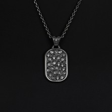 Emren Jewelry 925 Ayar Gümüş Mezarlık Erkek Kolye