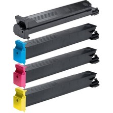 Web Toner WT-TN214/314/213-SET,MİNOLTA TN214/314/213 Bizhub C203 86K Sayfa 4 Renk (Cmyk) Muadil Toner