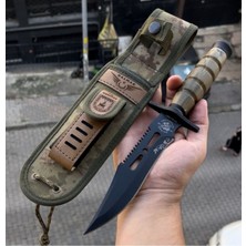 Tekinhediyelik Halmak Av ve Kamp Bıçağı Yeni Haki Model