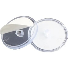 River World  3 cm Çaplı 20 Adet Yuvarlak Şeffaf Güçlü Disk Yapışkanlar
