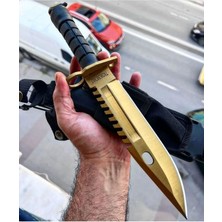 Tekinhediyelik Usa Bayonet Gold Bıçak Kılıflı ile Birlikte