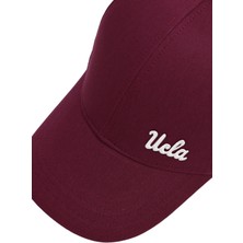 Ucla Jenner Bordo Baseball Cap Nakışlı - Unisex Şapka