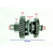 Motosvn Atv LX200 Şanzıman Geri Vites Yön Dişli Seti