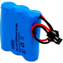 Voltify 3.6V | 2000 Mah | Aa | Ni-Mh | Oyuncak Araba Pili