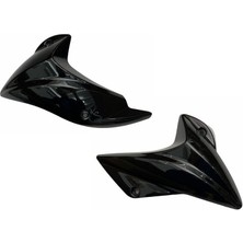 Motosvn Mondial Mh 125 Drift L Alt Rüzgarlık Sakal Panel Siyah Takım