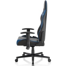 DxRacer Prince Serisi L Siyah Mavi Oyuncu Koltuğu