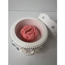 Love Candle Dekor Atlı Karınca Dekoratifmum, Carousel Mum, Gümüş Atlı Karınca Mum