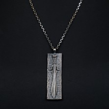 Emren Jewelry 925 Ayar Gümüş Kılıç Erkek Kolye