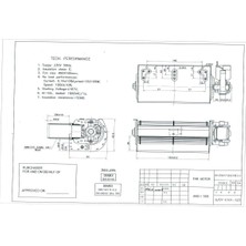 Panowell 180MM Turbo Radyal Fan