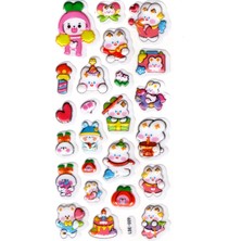 Limmy Sticker Kabartmalı Stiker Defter Planlayıcı Etiket (LDE009)-19X9CM - Tavşan Partisi