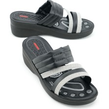 Gezer Yazlık Kadın Yüksek Topuk Anatomik Rahat Taban Günlük Terlik