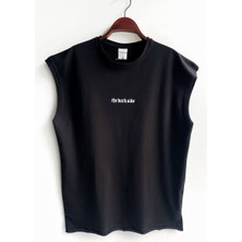 Ben Özgürüm Kolsuz Baskılı Erkek T-Shırt