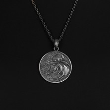 Emren Jewelry 925 Ayar Gümüş The Witcher Erkek Kolye
