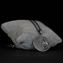 Emren Jewelry 925 Ayar Gümüş The Witcher Erkek Kolye