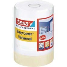 Tesa 4403 Easy Cover 25mx55cm Bantlı Boya Naylonu Örtü ve Maskeleme Bantlı Boya Naylonu Speedy Mask