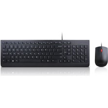 Lenovo Essential Kablolu Combo (Türkçe F) Klavye & Mouse Set 4X30L79919