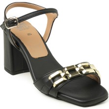 Comart Kadın Sandalet 7D5146 Comart 5146 Tender Lia Nero