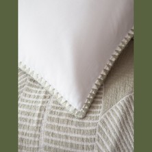 Apricitas Home Müslin Collection June Adaçayı Çift Kişilik Müslin Yatak Örtülü %100 Pamuk Nevresim Takımı