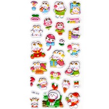 Limmy Sticker Kabartmalı Stiker Defter Planlayıcı Etiket (LDE010)-19X9CM - Tavşan Partisi