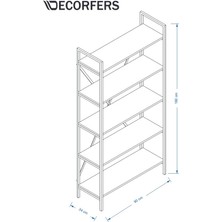 Decorfers Livre 90 Kitaplık