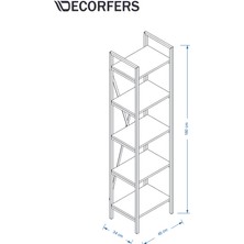Decorfers Livre 45 Kitaplık