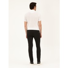 Cacharel Erkek Siyah Slim Fit Pamuk Karışımlı Jean Pantolon 50287090-VR046
