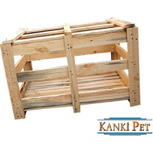 Kanki Pet 100 cm Akvaryum Beyaz Kapaklı Bombeli Hazır Set KP100BBSET01