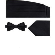 Cacharel Erkek Siyah Takımlı Papyon Kuşak 50291525-001