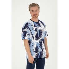 U.S. Polo Assn. Erkek Comfort Fit Bisiklet Yaka Beyaz Tişört 50281682-VR013