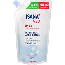 Isana Med Yüz & Vücut Yıkama Losyonu Yedek 500 ml