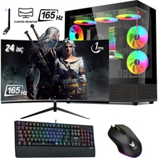 XGaming Eagle x Ryzen 7 3700X 16GB 512GB M.2 Nvme Rxt 4060 8gb 24" 165Hz Oyuncu Masaüstü Bilgisayarı