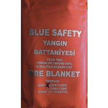 Blue Safety Yangın Battaniyesi 130 X180 cm Ts En 1869