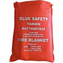 Blue Safety Yangın Battaniyesi 130 X180 cm Ts En 1869