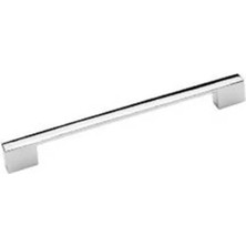 Etik Aksesuar Köprü Kulp Krom 160 mm & 192 mm Çift Delikli Kulp Mobilya Kulp Dolap Kulp