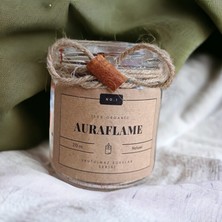 Auraflame Özel Tasarım Mum Serisi , Çikolata ve Kahve Aromalı , Hediyelik Mum