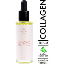 Polente Natural - Collagen & Squalane Serum - Yaşlanma Karşıtı Kolajen Serum 30 ml