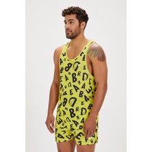 Bad Bear Bling Yeşil Erkek Atlet