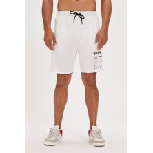 Bad Bear Diego Beyaz Erkek Şort