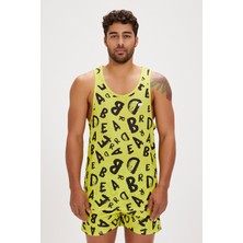 Bad Bear Bling Yeşil Erkek Atlet