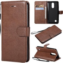 MY Boutique1 Lg K8 2017 Yüksek Kaliteli Deri Iş Cüzdan Telefon Kılıfı Için Flip Case (Yurt Dışından)