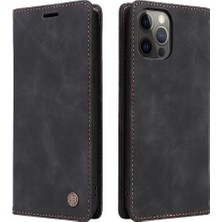 MY Boutique1 Iphone 12 Için Flip Case Pro Max Cüzdan Darbeye Kapak Kapak Basit Kılıf (Yurt Dışından)