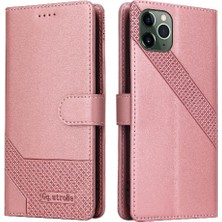 MY Boutique1 Iphone 11 Pro Kickstand Premium Deri Üç Kart Yuvaları Için Flip Case (Yurt Dışından)